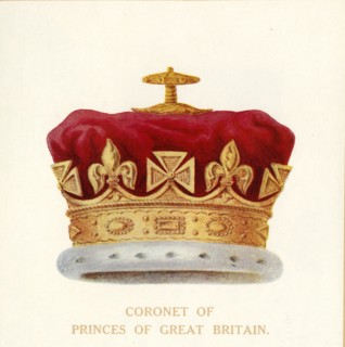 'Coronet of Princes of Great Britain', c1911. Creator: Unknown.