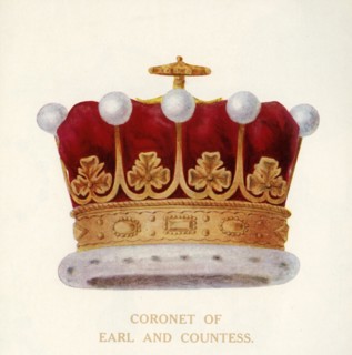 'Coronet of Earl and Countess', c1911. Creator: Unknown.