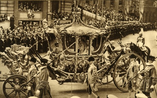 'Their Majesties The King and Queen', 1937. Creator: Photochrom Co Ltd of London.