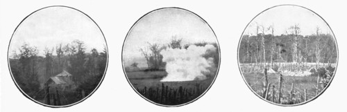 'Notre Avance Poursuivie; Un pigeonnier de ferme transforme en observatoire allemand..., 1916 (1924) Creator: Unknown.