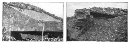 'La Puissance de Notre Artillerie; Un abri de mitrailleuses en beton, qui a echappe a..., 1916 (1924 Creator: Unknown.