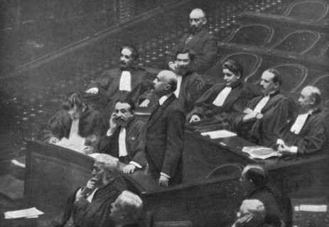 'Le defaitisme et les grands proces; le proces Caillaux; M Caillaux en Haute-Cour..., 1920. Creator: Unknown.