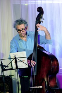 Steve Watts, Watermill Jazz Club, Dorking, Surrey, 20 Sept 2022. Creator: Brian O'Connor.