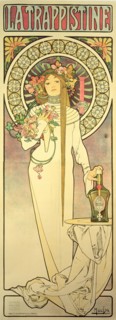 Advertising Poster La Trappistine, 1897. Creator: Mucha, Alfons Marie (1860-1939).