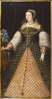 Portrait of Catherine de' Medici (1519-1589), c. 1550. Creator: Le Mannier, Germain (active c. 1537-1559).