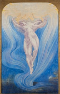 L'amour des âmes, 1900. Creator: Delville, Jean (1867-1953).