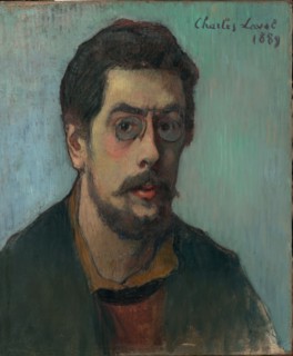 Self-portrait, 1889. Creator: Laval, Charles (1862-1894).