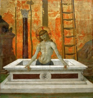 Christ in the Tomb, Third Quarter of 15th century. Creator: Perugino (ca. 1450-1523).