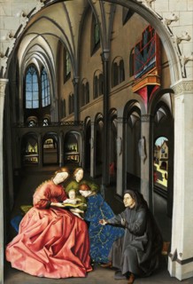 Sacra conversazione, Mid of the 15th century. Creator: Witz, Konrad (ca 1400-ca 1446).