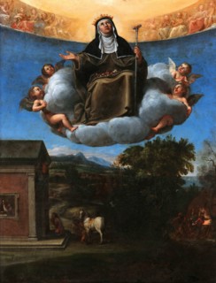 Saint Elizabeth in Glory, 1603-1604. Creator: Albani, Francesco (1578-1660).