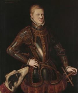 Portrait of the King Sebastian of Portugal (1554-1578), Between 1571 and 1574. Creator: Morais, Cristóvão de (active 1551-1571).