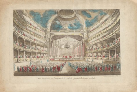 Teatro Filarmonico di Verona, 1730s. Creator: Bibiena, Francesco (1659-1739).