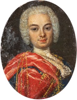 Portrait of the singer Farinelli (Carlo Broschi) (1705-1782), First third of 18th century. Creator: Anonymous.
