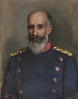 Portrait of Duke Philipp of Württemberg (1838-1917). Creator: Biasini, Mari (1866-1937).