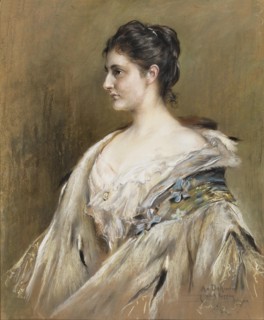 Portrait of Duchess Maria Immakulata of Württemberg, Archduchess of Austria (1878-1968). Creator: Dahmen, Amelie (1866-1941).