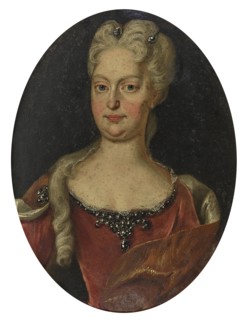 Portrait of Elisabeth Christine of Brunswick-Wolfenbüttel (1691-1750), Holy Roman Empress, First thi Creator: Anonymous.