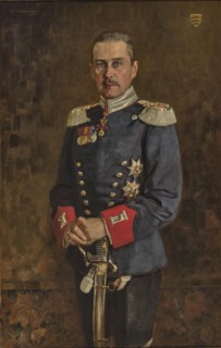 Portrait of Albrecht, Duke and Crown Prince of Württemberg (1865-1939), 1907. Creator: Hildenbrandt, Wilhelm Alfred (1874-1943).