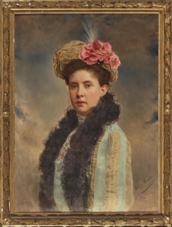 Duchess Margarete Sophie of Württemberg, Archduchess of Austria (1870-1902) , c. 1900. Creator: Knüpfer, C. (active ca 1900).