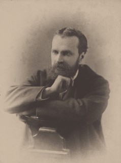 Portrait of William James (1842-1910), 1880. Creator: Photo studio J. Notman, Boston  .