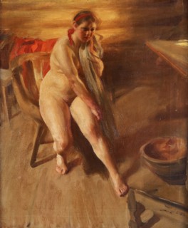 Morning, 1905. Creator: Zorn, Anders Leonard (1860-1920).