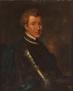 Portrait of the King Charles XII of Sweden (1682-1718). Creator: De la Croix, François (active Early 18th century).