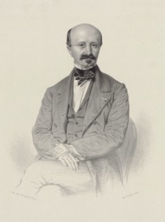 Portrait of the composer Louis Niedermeyer (1802-1861), 1853. Creator: Vogt, Pierre Charles (ca 1810-ca 1890).