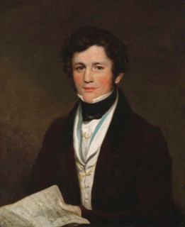 Portrait of the composer Sir Henry Rowley Bishop (1786-1855). Creator: Hayter, Sir George (1792-1871).