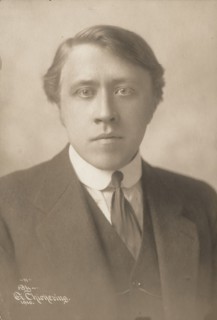 Portrait of the composer and conductor André Caplet (1878-1925), 1910. Creator: Photo studio Elmer Chickering, Boston  .