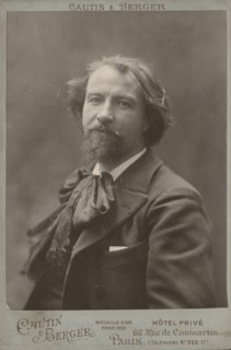 Portrait of the composer Gustave Charpentier (1860-1956), c. 1890. Creator: Photo studio Cautin & Berger, Paris  .