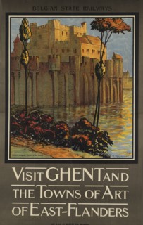 Visit Ghent and the Towns of Art of East-Flanders, 1920s. Creator: De Cramer, René (1876-1951).