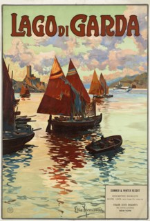 Lago di Garda, c. 1905. Creator: Ximenes, Elio (1855-1926).