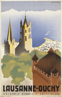 Lausanne - Ouchy, 1936. Creator: Hirzel, Véra (active 1930s).