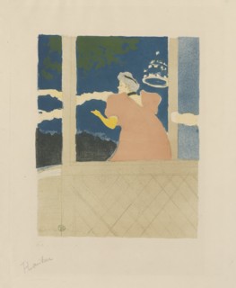 Aux Ambassadeurs. Chanteuse au Café-Concert, 1894. Creator: Toulouse-Lautrec, Henri, de (1864-1901).