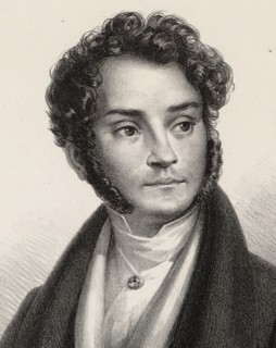 Portrait of the composer Luigi Castellacci (1797-1845), 1840. Creator: Anonymous.