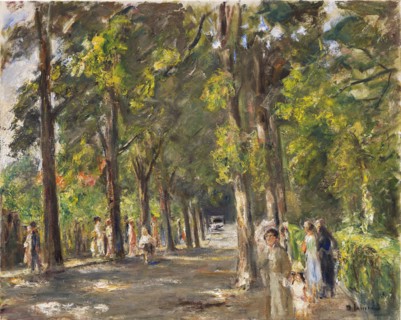 Great Lake Road at Wannsee , c. 1925. Creator: Liebermann, Max (1847-1935).