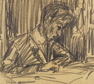 Self-portrait, ca 1905-1906. Creator: Kirchner, Ernst Ludwig (1880-1938).