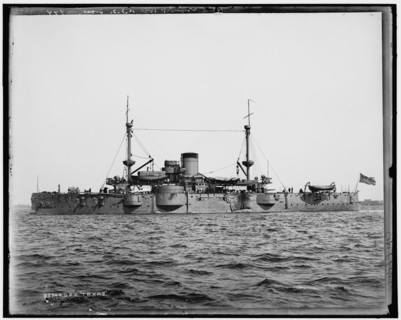 U.S.S. Texas, c1898. Creator: Edward H Hart.