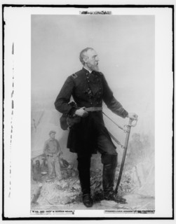 George Gordon Meade in uniform, full length portrait, c.between 1900 and 1920. Creator: Thomas Hicks.
