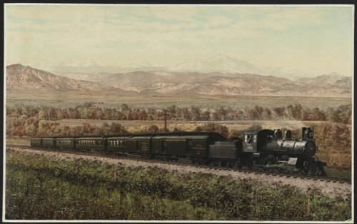 Chicago Special, Burlington Route, Colorado, c1900. Creator: William H. Jackson.
