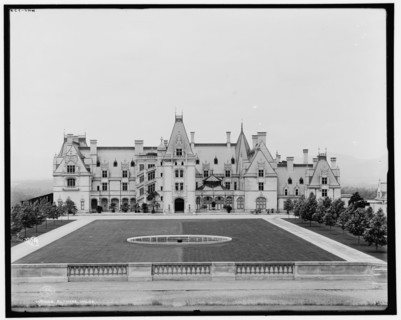 Biltmore House, c1902. Creator: William H. Jackson.