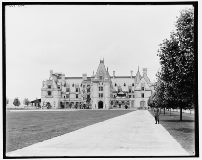 Biltmore House, c1902. Creator: William H. Jackson.
