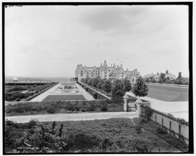 Biltmore House, c1902. Creator: William H. Jackson.