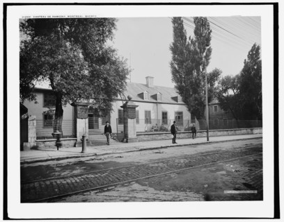 Chateau de Ramezay, Montreal, Quebec, c1900. Creator: William H. Jackson.