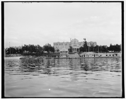 Hotel Frontenac, Thousand Islands, c1902. Creator: William H. Jackson.