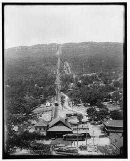 The cable incline up Lookout Mt., c1902. Creator: William H. Jackson.