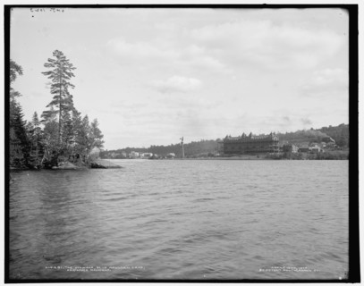 The Utowana, Blue Mountain Lake, Adirondack Mountains, c1902. Creator: William H. Jackson.
