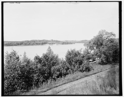 Cozy Lake, Como Park, St. Paul, Minn., (1902?). Creator: William H. Jackson.