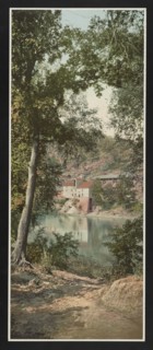 Old mill on the Potomac River, Maryland, c1899. Creator: William H. Jackson.