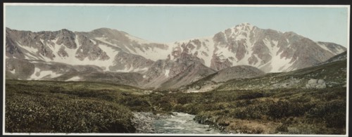 Colorado, Gray's and Torrey's Peaks, c1898. Creator: William H. Jackson.