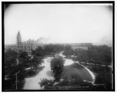 Capitol Square, Richmond, Va., c1902. Creator: William H. Jackson.
